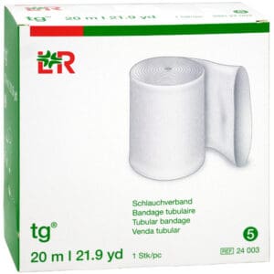 tg buisverband gerold in dispenserdoos rol a 20 m afm 5 55 cm voor arm onderbeen kinderbeen