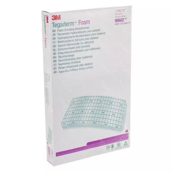 tegaderm foam verband fk 10x20cm niet steriel