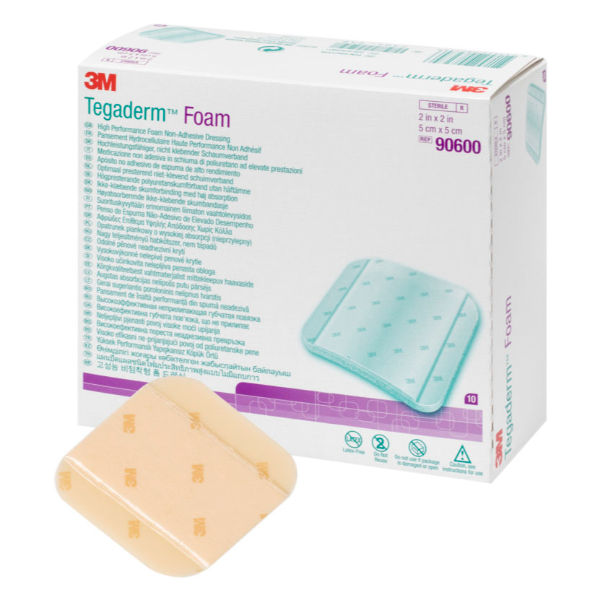 tegaderm foam verband 5x5 niet steriel