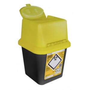 sharpsafe naaldencontainer 4 liter grijs
