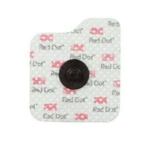 red dot ecg electrodes monitoring