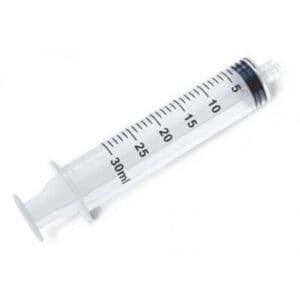 plastipak injectiespuit 30 ml luer lock