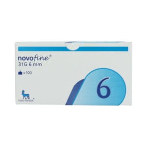 novofine insulinespuit 31 g x 6 mm