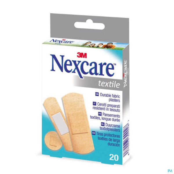 nexcare textile wondpleister assorti elastisch