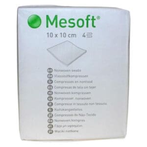 mesoft gaaskompressen non woven 10 x 10 4 laags