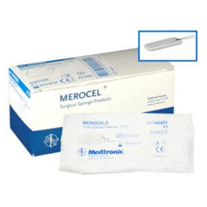 merocel neustampon 10 x 15 cm met string steriel per stuk