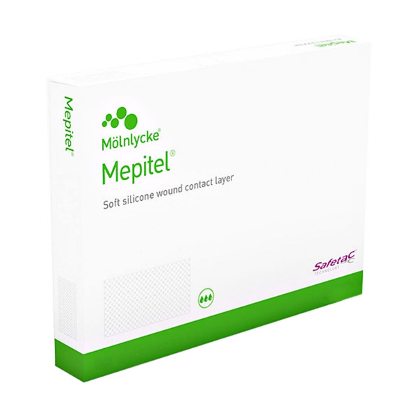mepitel one siliconen wondcontactlaag 12 x 15 cm