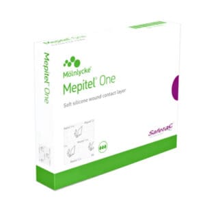 mepitel one siliconen wondcontactlaag 8 x 10 cm