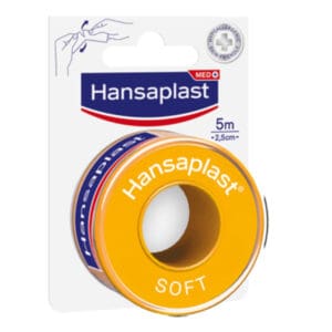 hansaplast hechtpleister soft 25 cm x 5m