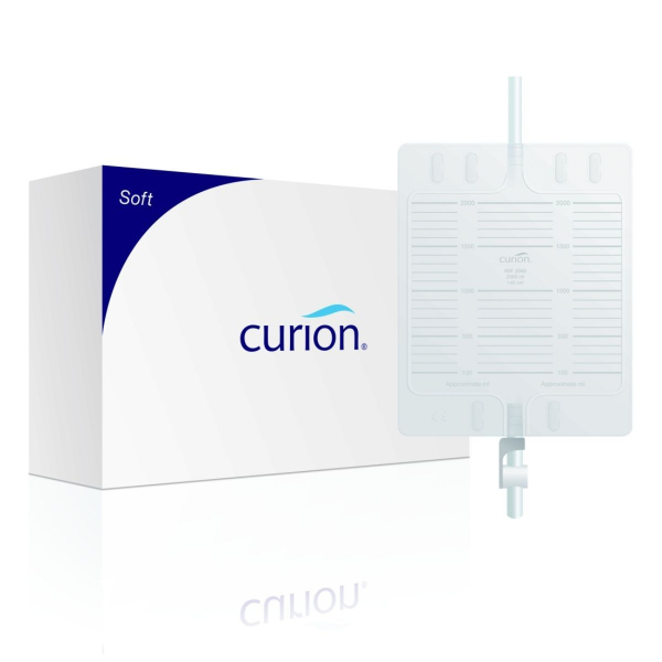 curion soft urinezak meerdaags 2000ml 140cm hefboomkraan