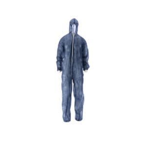 cmt pp non woven coverall blauw medium x large light weight ritssluiting