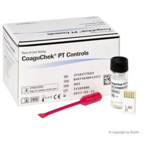 coaguchek pt controls