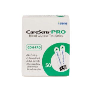 caresens pro glucosestrips