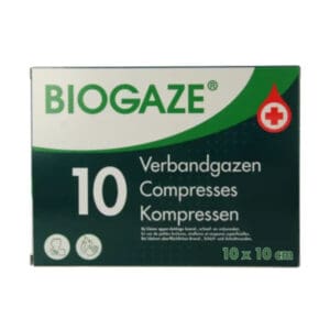 biogaze zalfkompress 10 x 10 cm