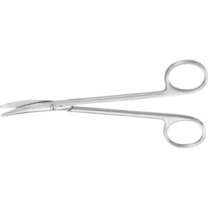 aesculap prep schaar metzembaum gebogen 145mm