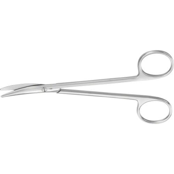 aesculap prep schaar metzembaum gebogen 145mm