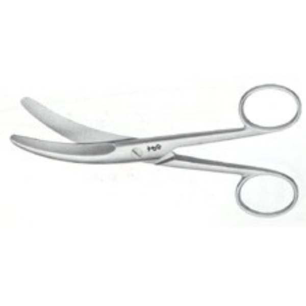 aesculap navelstrengschaar 160 mm niet steriel per stuk