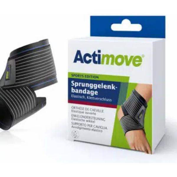 actimove enkelbandage l 23 x 255 zwart