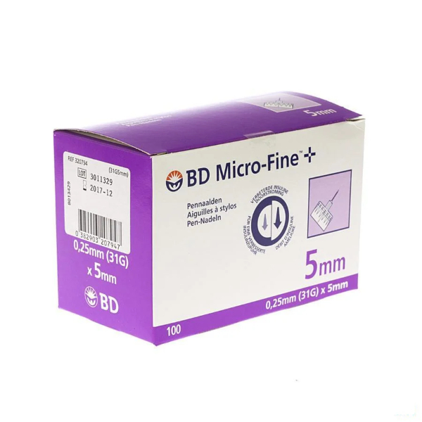 bd microfine pennaald 5 mm 31 g