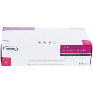 maimed vinyl handschoenen poedervrij s