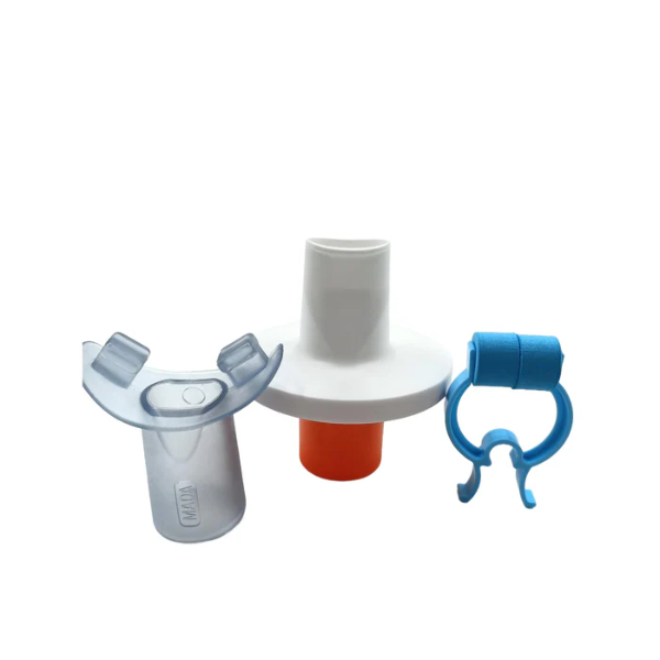 mada 83 orange bacteriefilters neusklem met foampad en bite on mondstuk