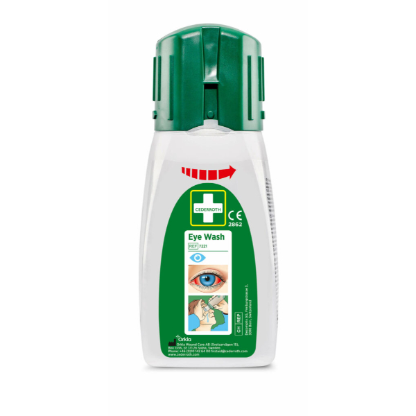 cederroth oogdouche in zakmodel