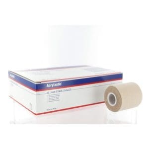 Acrylastic compressie- en steunverband - 4,5 meter x 6 cm