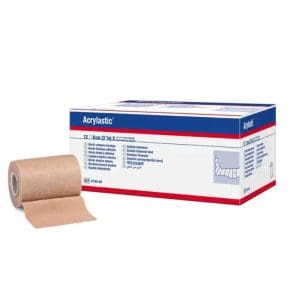 Acrylastic compressie- en steunverband - 4,5 meter x 8 cm