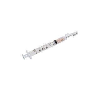 BD SafetyGlide veiligheidsnaald 25 G x 16 mm met 3 ml Luer lock spuit