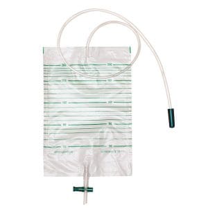 Catheterzak 2Ltr 90 cm zonder naald