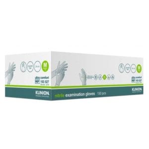 Klinion Ultra Comfort Nitril onderzoekshandschoenen - M, Wit