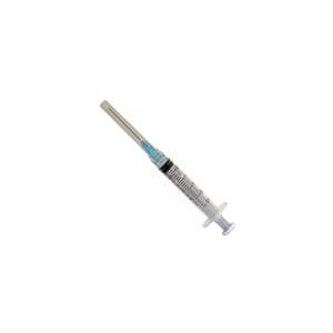 Mediware injectiespuit 2 ml 3 delig Luer Slip