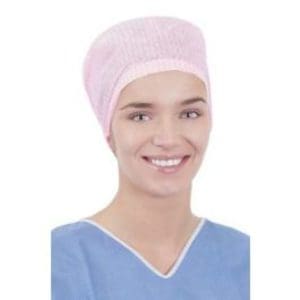 Medline Spunlace Viscose OK muts elastiek - Wit