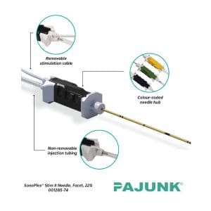 Sonoplex plexus naald 22 G x 50 mm