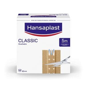 Hansaplast Classic wondpleister 5 m x 4 cm