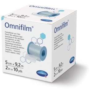 Hartmann Omnifilm hechtpleister - 5 cm x 9,2 meter