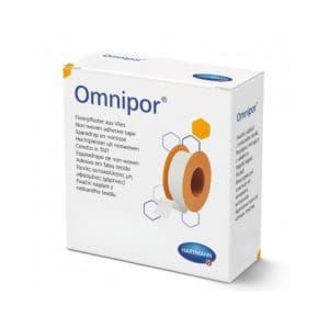 Hartmann Omnipor hechtpleister - 12 stuks, 2,5 cm x 9,2 meter