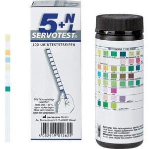 Servotest 5 urinetesten