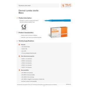 Blayco huid curette 7 mm