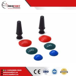 Silicone Ocular Shield Red