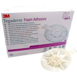 3M Tegaderm Foam Adhesive 10 x 11 cm ovaal