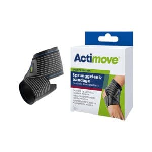 Actimove enkelbandage universeel 14 x 20 cm zwart
