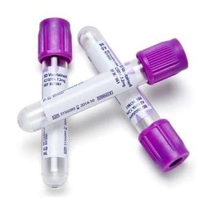 BD Vacutainer K2 EDTA bloedbuizen lila - 6 ml