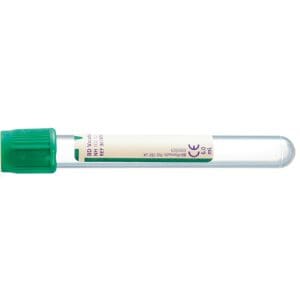 BD vacutainer Na-Heparin (17 IU/mL) - 6 ml