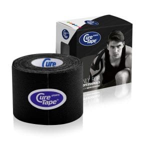Curetape Sports 5 meter x 5 cm zwart