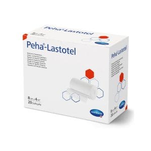 Hartmann Peha-Lastotel fixatiezwachtel rekbaar - 4 cm x 4 meter, 1 stuk