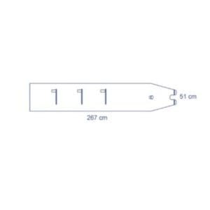 Medline Miscoscoophoes clear PE ZEISS 48 mm 51 x 161 cm