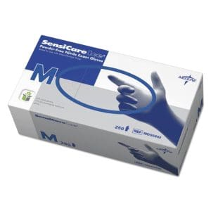 Medline SensiCare Ice nitril onderzoekshandschoenen - M
