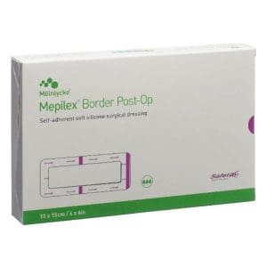 Mepilex Border Post-Op 10 x 15 cm