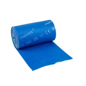 Moves oefenbanden latexvrij 5,5 meter extra heavy blauw